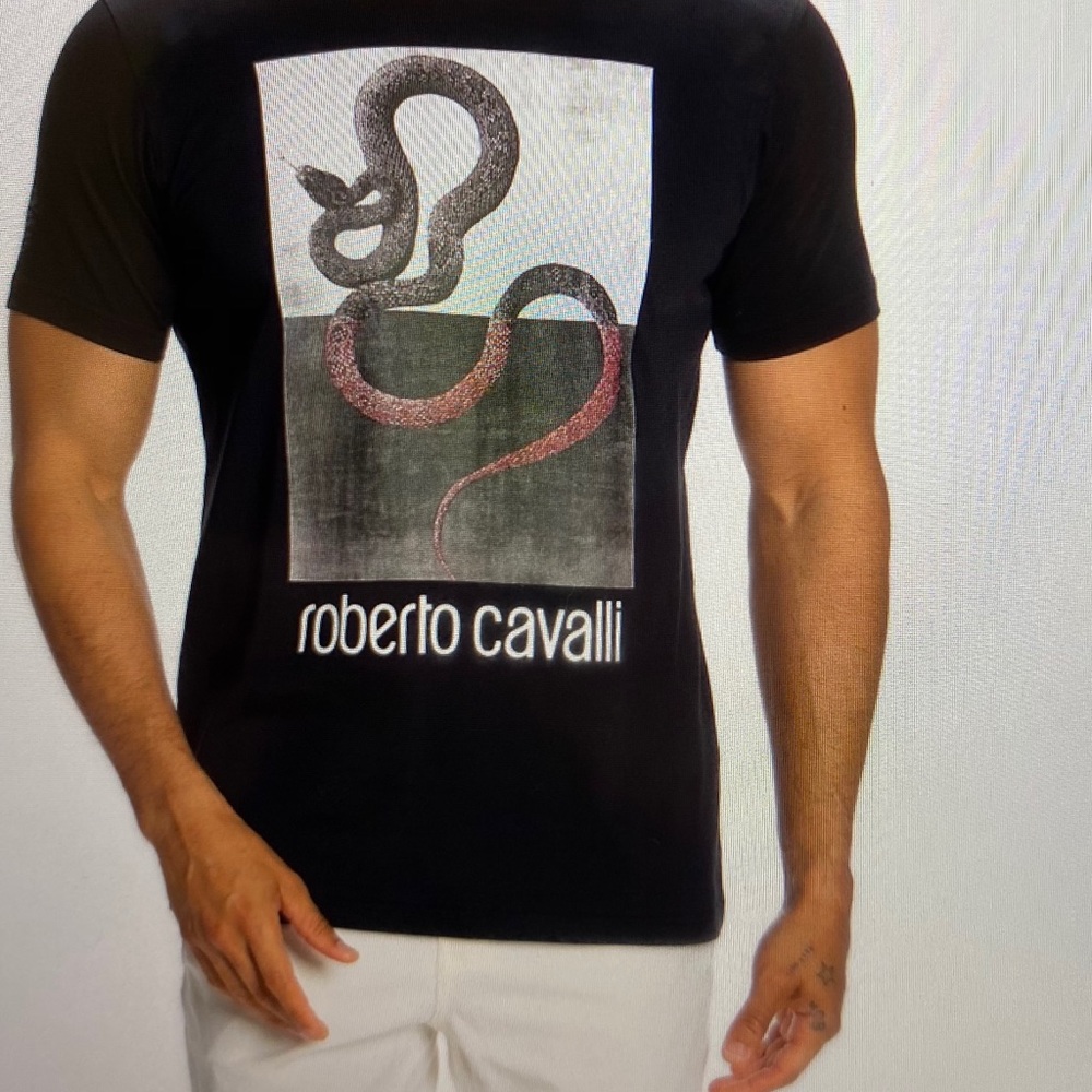 Roberto Cavalli Snake Shirt